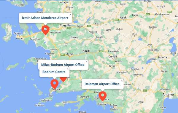 Bodrum Dalaman İzmir Airport Car Rental in Türkiye