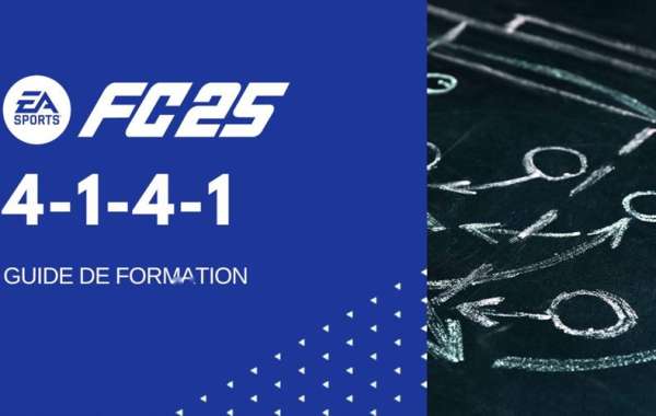 Formation 4-1-4-1 dans EA FC 25 - Stratégie Flexible